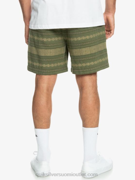 Quiksilver D6JJ422 miehet nelilehtinen apila taksari jacquar taxer jacquard shortsit
