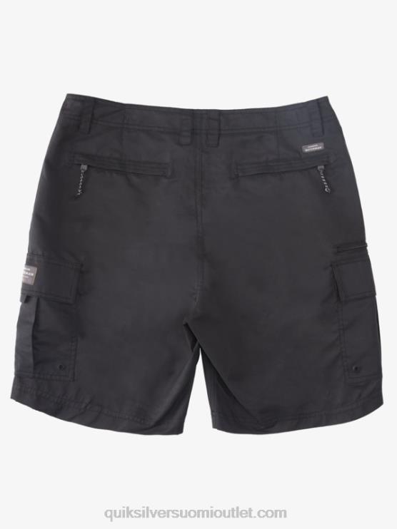 Quiksilver D6JJ785 miehet musta waterman maldive atoll cargo 20 shortsit