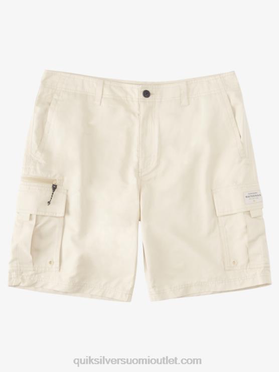 Quiksilver D6JJ786 miehet ruskea riisi waterman maldive atoll cargo 20 shortsit