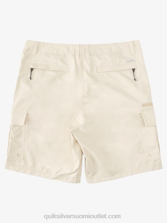 Quiksilver D6JJ786 miehet ruskea riisi waterman maldive atoll cargo 20 shortsit
