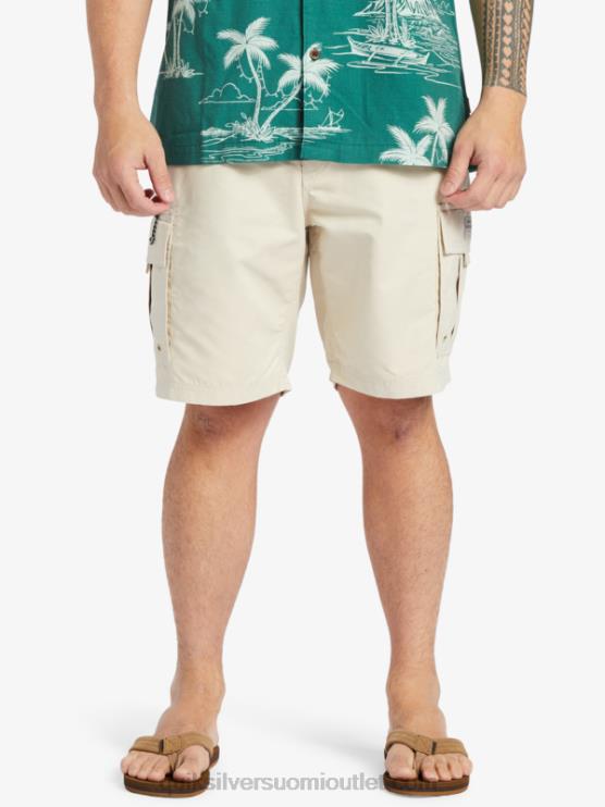 Quiksilver D6JJ786 miehet ruskea riisi waterman maldive atoll cargo 20 shortsit
