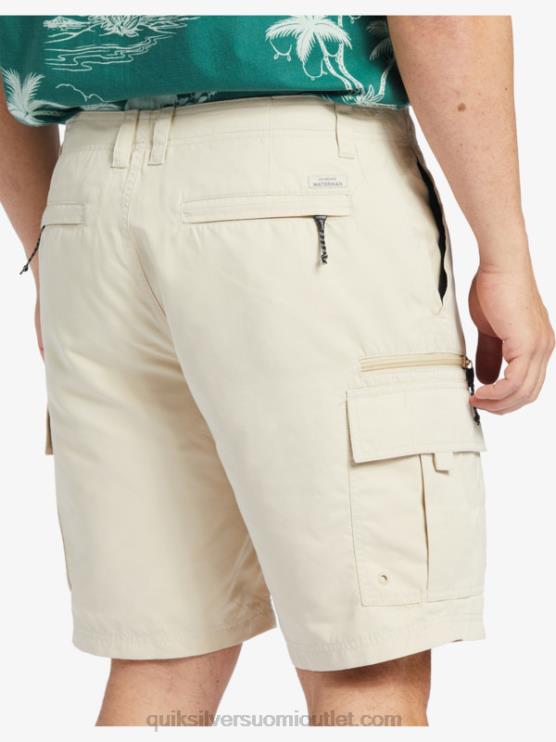 Quiksilver D6JJ786 miehet ruskea riisi waterman maldive atoll cargo 20 shortsit