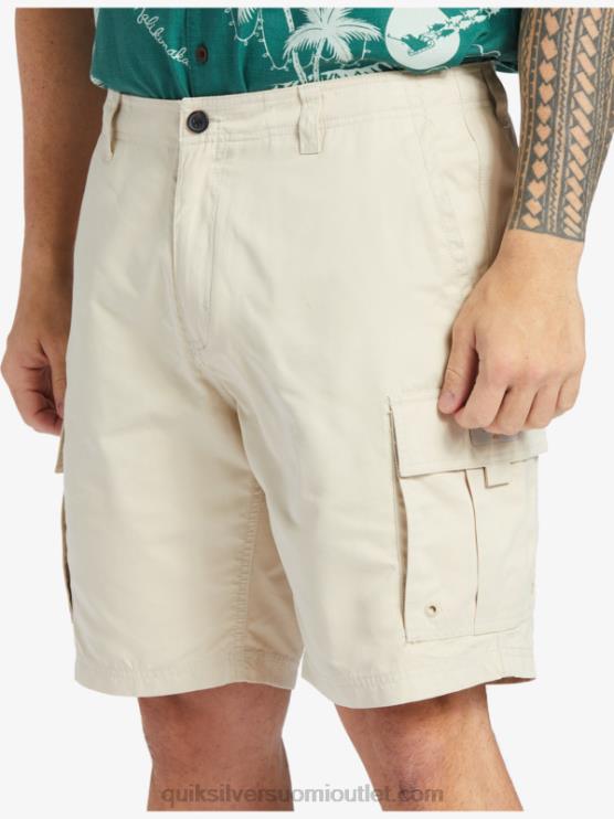 Quiksilver D6JJ786 miehet ruskea riisi waterman maldive atoll cargo 20 shortsit
