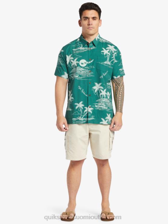 Quiksilver D6JJ786 miehet ruskea riisi waterman maldive atoll cargo 20 shortsit
