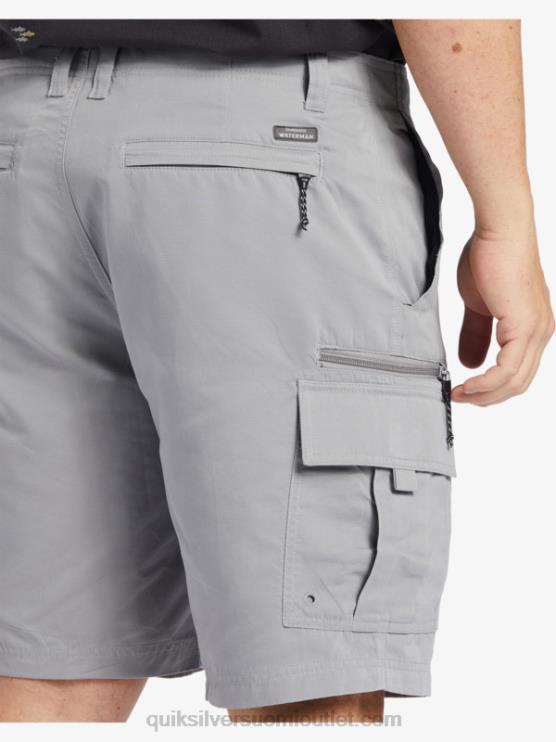 Quiksilver D6JJ788 miehet hain nahka waterman maldive atoll cargo 20 shortsit
