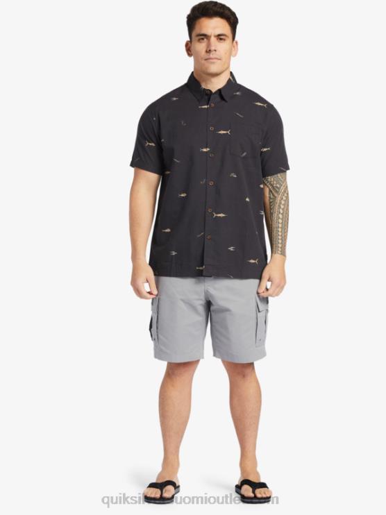 Quiksilver D6JJ788 miehet hain nahka waterman maldive atoll cargo 20 shortsit