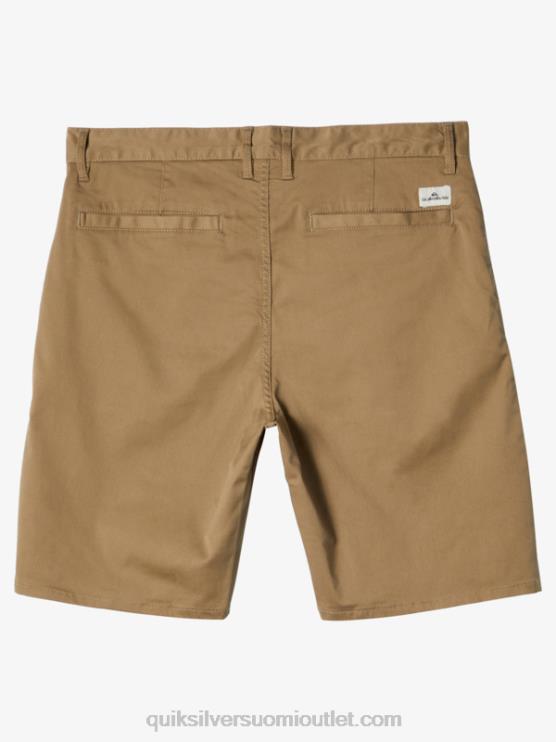 Quiksilver D6JJ854 miehet jalavapuu päivittäiset union stretch chino 20 shortsit