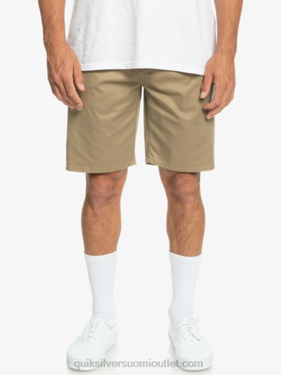 Quiksilver D6JJ854 miehet jalavapuu päivittäiset union stretch chino 20 shortsit