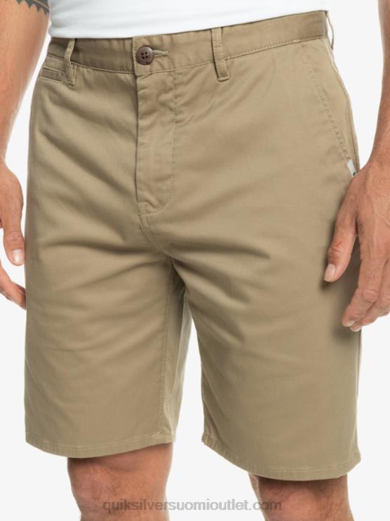 Quiksilver D6JJ854 miehet jalavapuu päivittäiset union stretch chino 20 shortsit