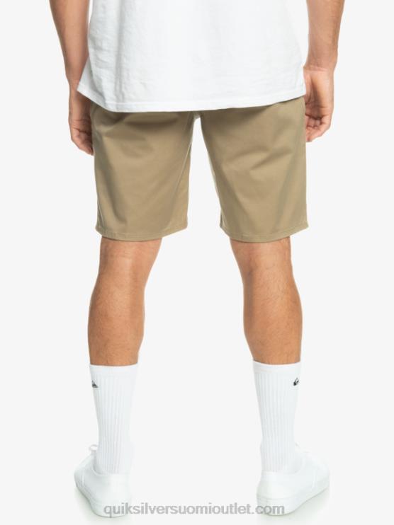 Quiksilver D6JJ854 miehet jalavapuu päivittäiset union stretch chino 20 shortsit