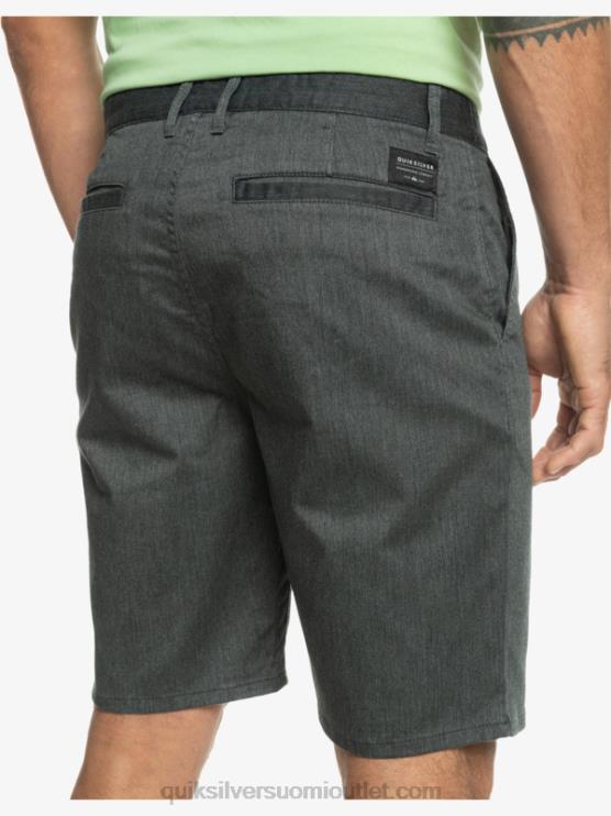 Quiksilver D6JJ855 miehet tummanharmaa kanerva päivittäiset union stretch chino 20 shortsit