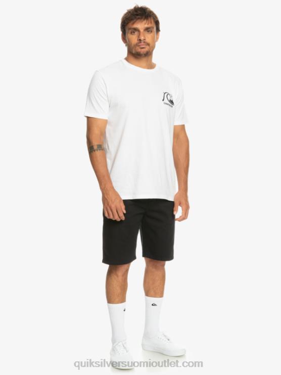 Quiksilver D6JJ856 miehet musta päivittäiset union stretch chino 20 shortsit