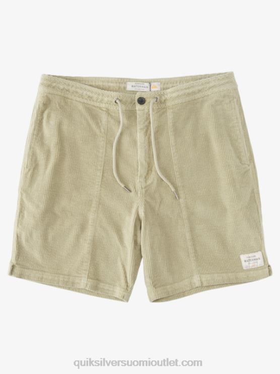 Quiksilver D6JJ876 miehet teetä waterman cordy vakosametti shortsit