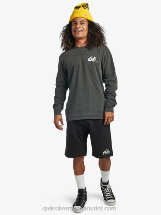 Quiksilver x Peanuts D6JJ1883 miehet musta paikallisten legendojen shortsit