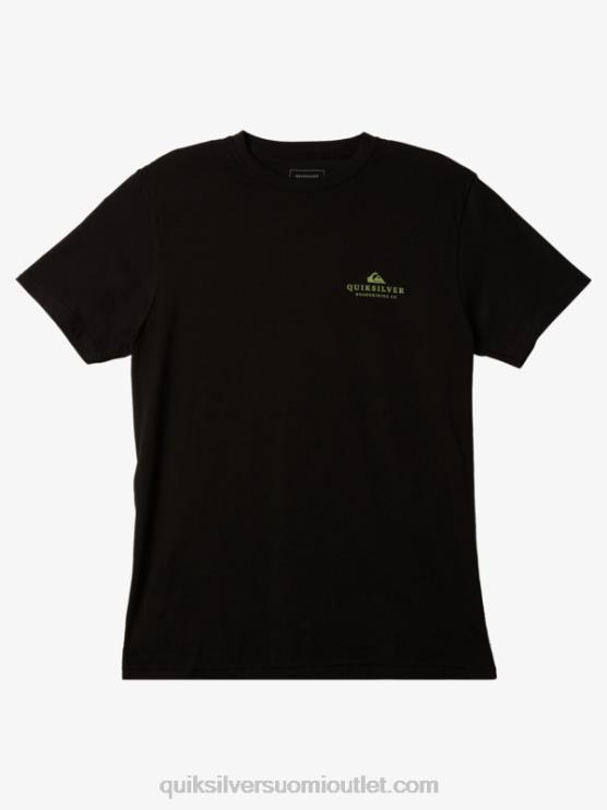 Quiksilver D6JJ1024 miehet musta meripalmu t-paita