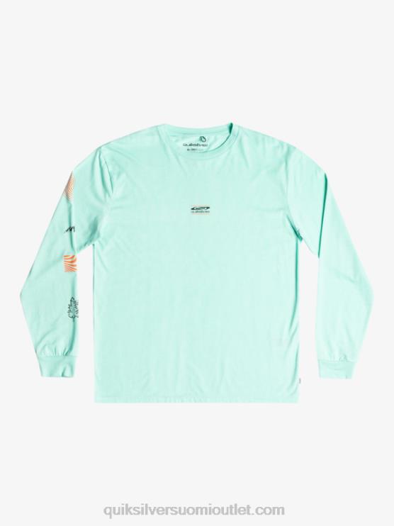 Quiksilver D6JJ1037 miehet rantalasi fragmentti luonnosta pitkähihainen t-paita