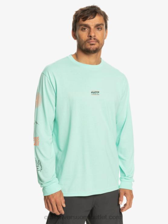 Quiksilver D6JJ1037 miehet rantalasi fragmentti luonnosta pitkähihainen t-paita