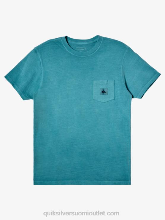 Quiksilver D6JJ1042 miehet britanen sininen Submission t-paita