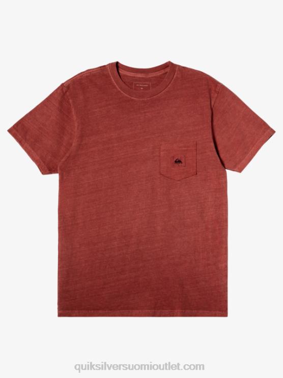Quiksilver D6JJ1043 miehet marsala Submission t-paita