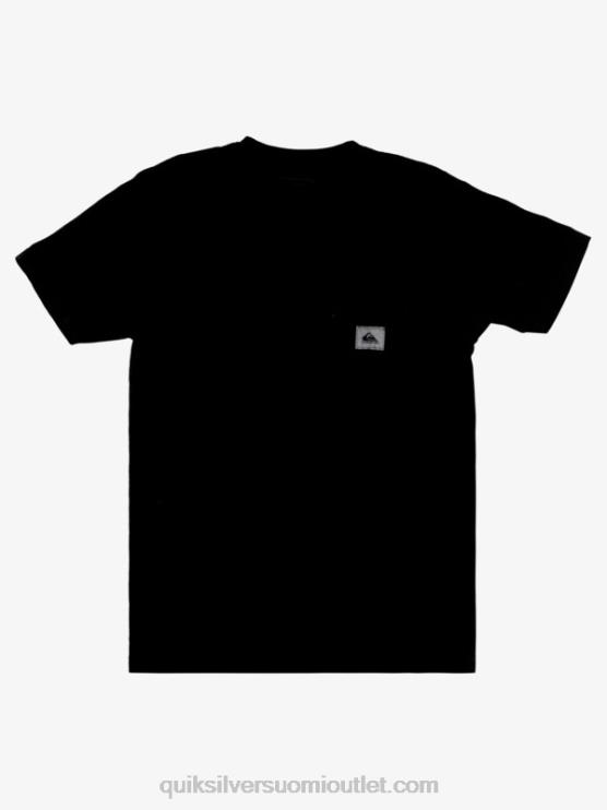 Quiksilver D6JJ1044 miehet musta Submission t-paita