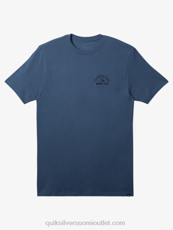 Quiksilver D6JJ105 miehet merellä ajaton pyörivä t-paita