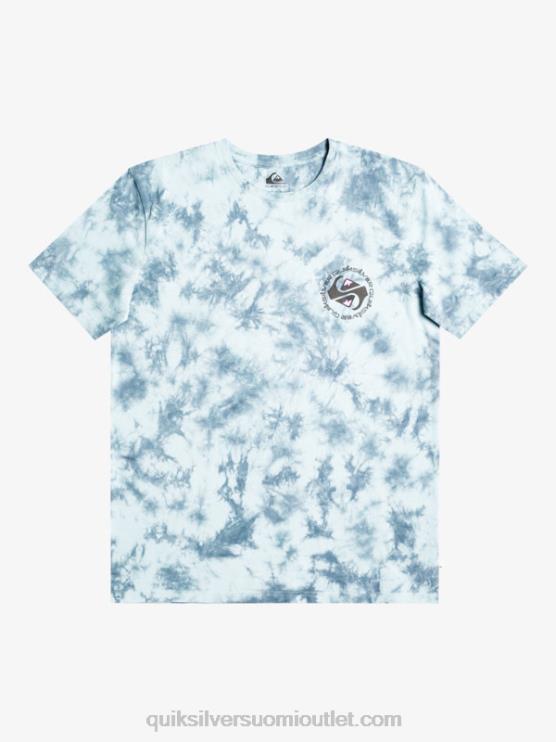 Quiksilver D6JJ1070 miehet taivaallisen sininen omni circle t-paita