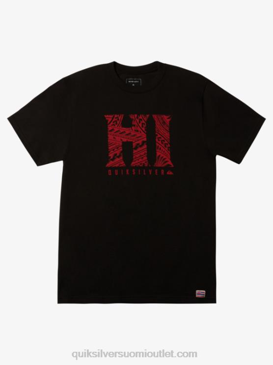 Quiksilver D6JJ1103 miehet musta hawaii islander t-paita