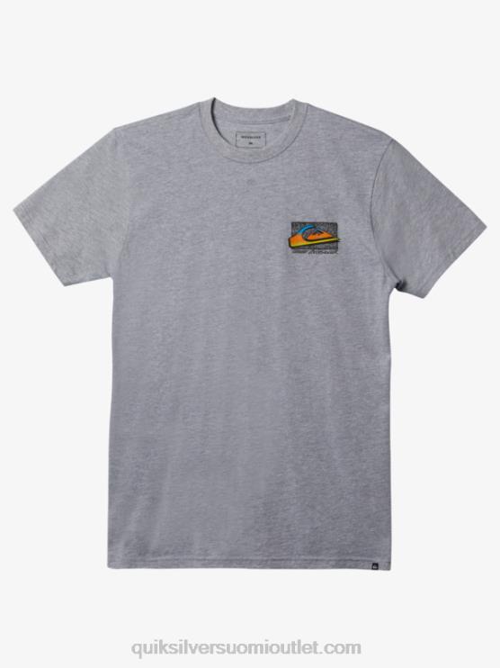 Quiksilver D6JJ1111 miehet urheilullinen kanerva retro haalistuva t-paita