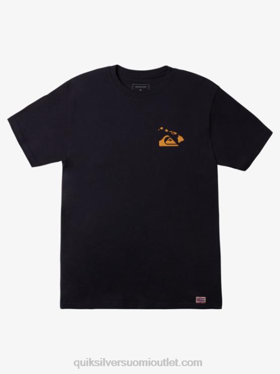 Quiksilver D6JJ1112 miehet laivasto bleiseri hawaii tupla kalakoukku t-paita