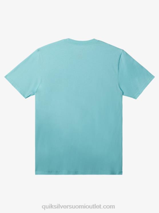 Quiksilver D6JJ113 miehet enkelin sininen mw mini logollinen t-paita