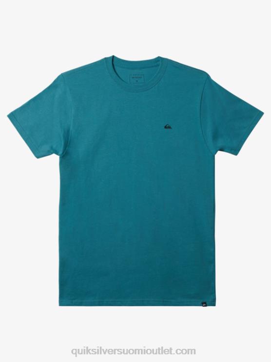 Quiksilver D6JJ114 miehet britanen sininen mw mini logollinen t-paita
