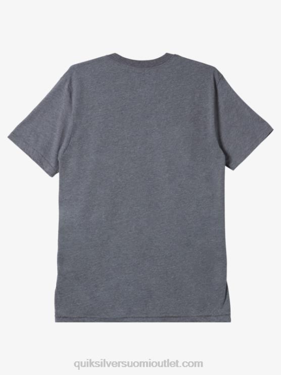 Quiksilver D6JJ1165 miehet keskiharmaa kanerva yksinkertainen lock mod t-paita