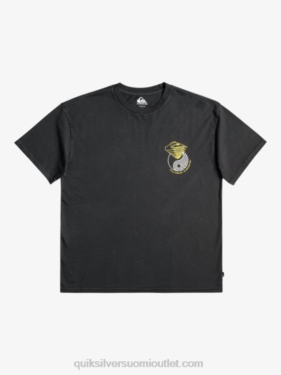 Quiksilver D6JJ1167 miehet musta siellä t-paita
