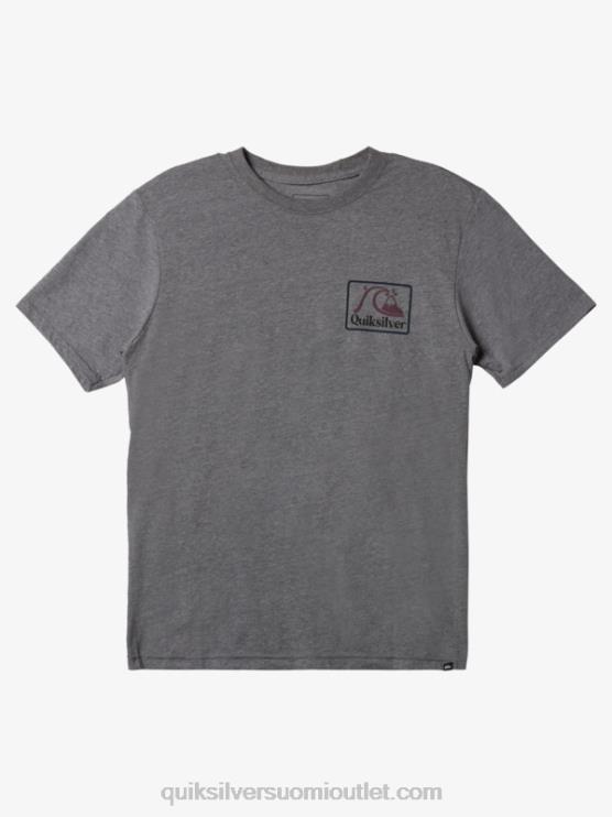 Quiksilver D6JJ1191 miehet keskiharmaa kanerva neliön muotoinen biz mod t-paita