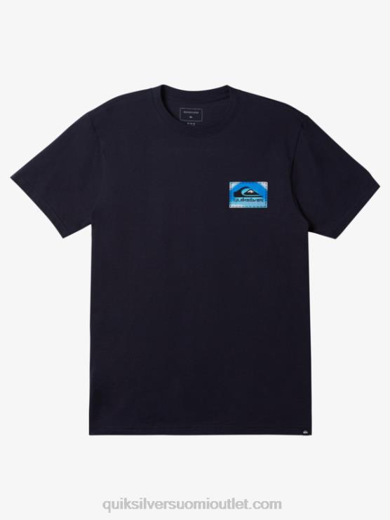 Quiksilver D6JJ1202 miehet laivasto bleiseri värillinen flow t-paita