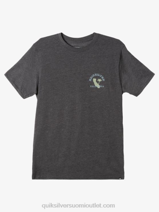 Quiksilver D6JJ1229 miehet hiilen kanerva Kalifornian ikoninen lännen t-paita