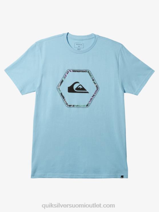 Quiksilver D6JJ1236 miehet taivaansininen muotoinen t-paita