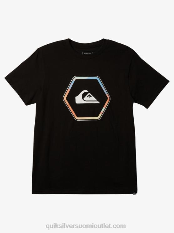 Quiksilver D6JJ1238 miehet musta muotoinen t-paita