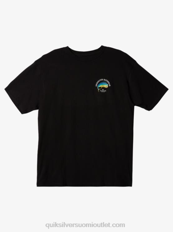 Quiksilver D6JJ1341 miehet musta vesimies jännitys t-paidassa