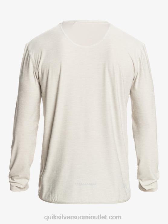 Quiksilver D6JJ1347 miehet harmaa violetti kanerva rannikkojuoksijoiden pitkähihainen t-paita