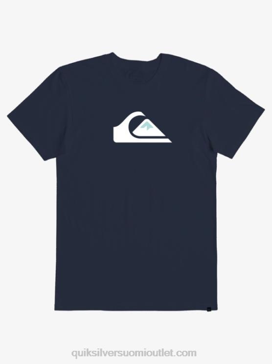 Quiksilver D6JJ1382 miehet laivasto bleiseri comp-logoinen t-paita