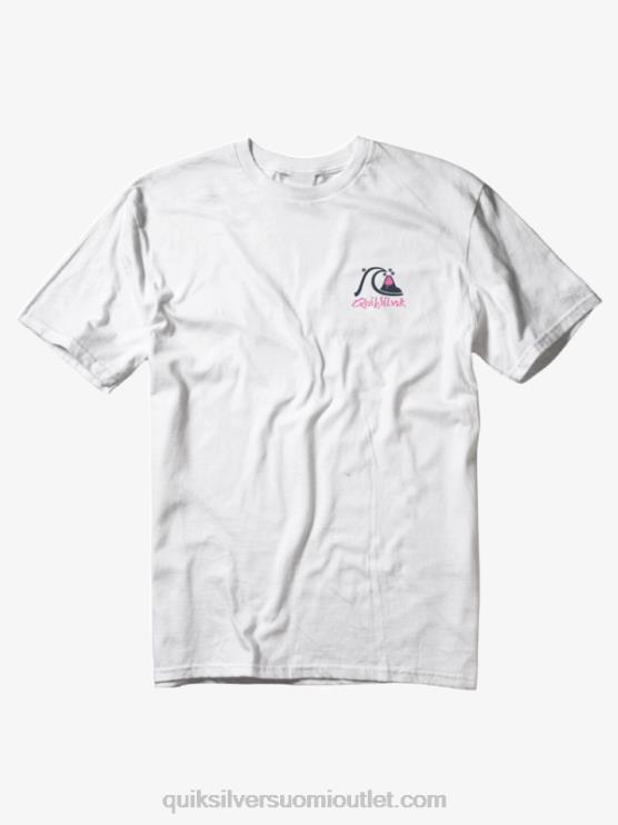 Quiksilver D6JJ1394 miehet antiikki valkoinen shadow show t-paita