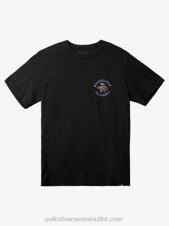 Quiksilver D6JJ1515 miehet musta ca stand alone t-paita