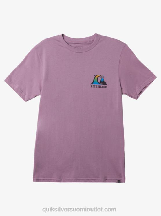 Quiksilver D6JJ1516 miehet pölyinen orkidea river bend t-paita