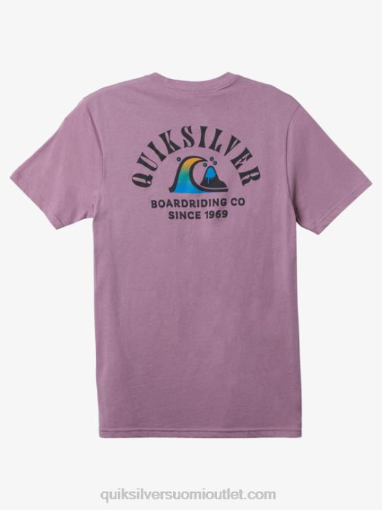 Quiksilver D6JJ1516 miehet pölyinen orkidea river bend t-paita