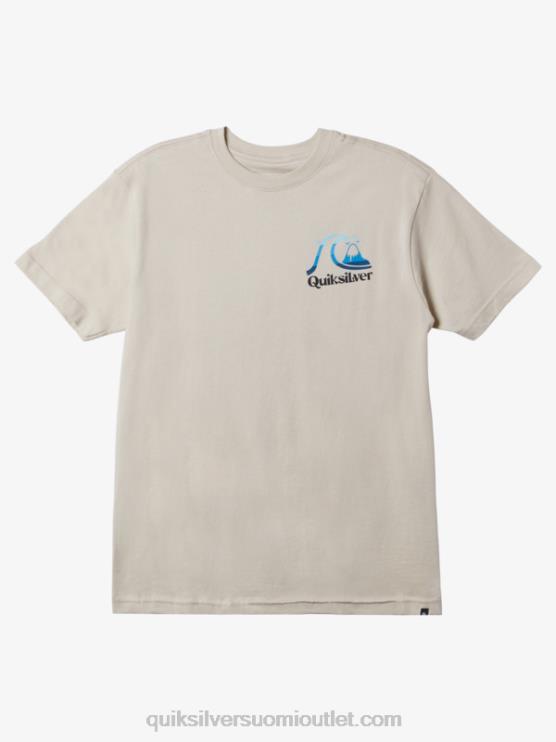 Quiksilver D6JJ1626 miehet koivu saaren ajan t-paita