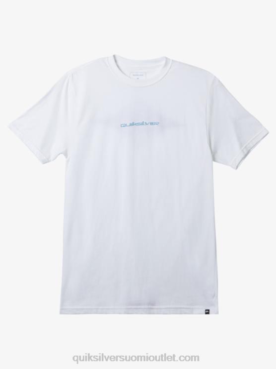 Quiksilver D6JJ162 miehet valkoinen omni timantti t-paita