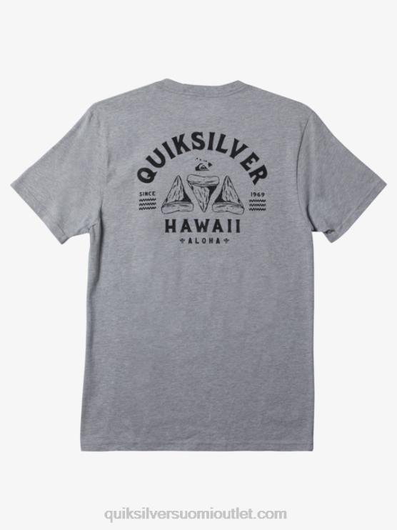 Quiksilver D6JJ163 miehet urheilullinen kanerva hawaii razor hammas t-paita