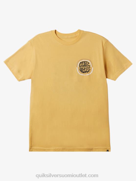 Quiksilver D6JJ1640 miehet okra mailin korkea t-paita