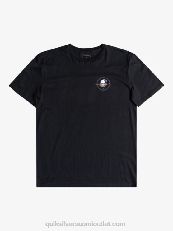 Quiksilver D6JJ1818 miehet musta outta road - t-paita
